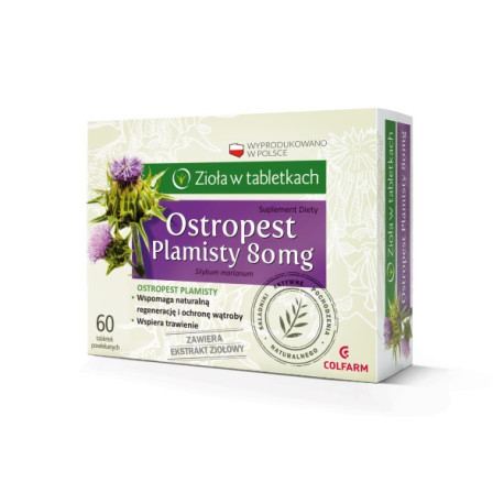 Colfarm Ostropest Plamisty 80 Mg 60 Tabl.