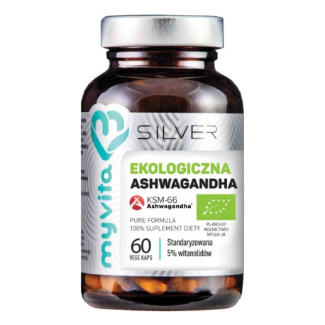 Myvita Silver Ashwagandha Bio KSM-66 100% 60 K