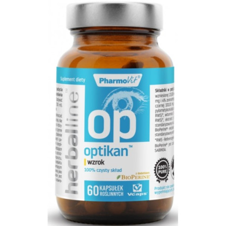 Pharmovit Optikan  Herballine 60 kap