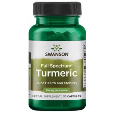 Swanson Turmeric Kurkuma 720 Mg 30 K