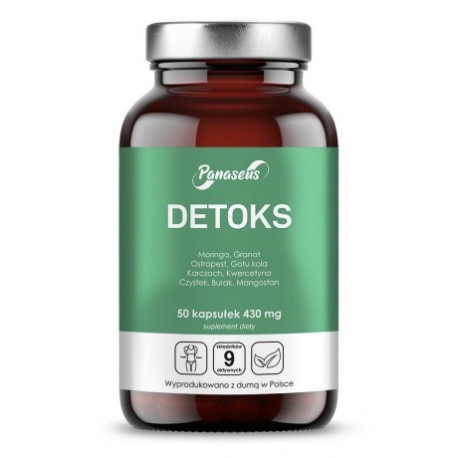 Panaseus Detoks 50 kapsułek