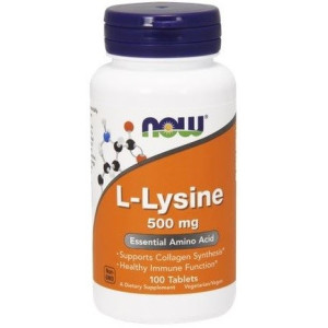 Now Foods L-Lizyna 500Mg 100 T