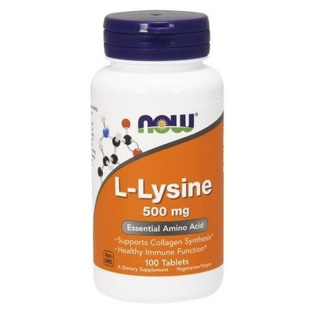 Now Foods L-Lizyna 500Mg 100 T