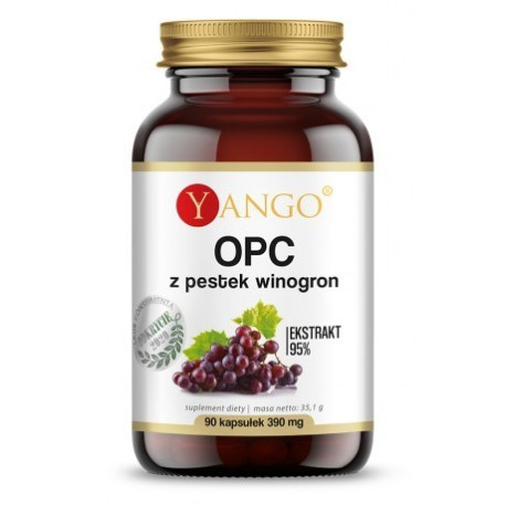 Yango Opc Ekstrakt Z Pestek Winogron 300 Mg 90