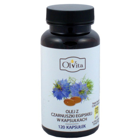Olvita Olej Z Czarnuszki W Kapsułkach 120Kaps