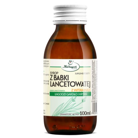 Herbapol Syrop z Babki Lancetotowanej 100 ml