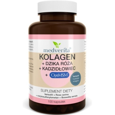 Medverita Kolagen Dzika róża Kadzidłowiec 100 K