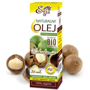 Etja Olej Makadamia Bio 50Ml Odżywia I Nawilża