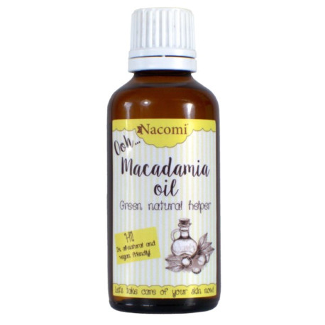 Nacomi Olej Macadamia 50Ml Na Suche Włosy I Skórę