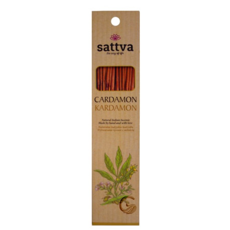 Sattva Naturalne Kadzidła Kardamon Incense 30G