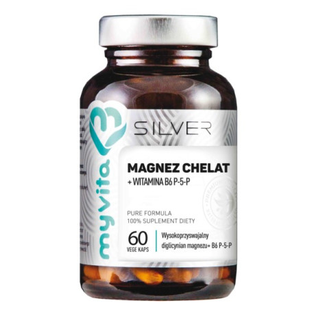 Myvita Silver Magnez chelat + B6 P5P 60 K