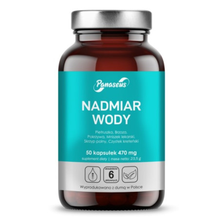 Panaseus Nadmiar Wody 470 mg 50 k