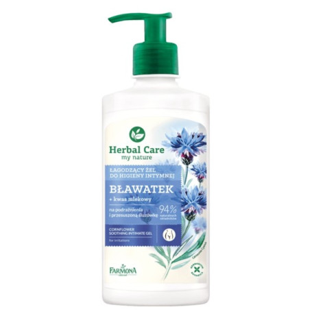 Herbal Care Żel do higieny intymnej Bławatek 330