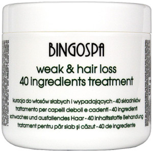 Bingospa Kuracja Spa Dla Słabych Włosów 500 G