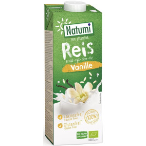 NATUMI Napój Ryżowo-Waniliowy Bezglutenowy BIO 1 L