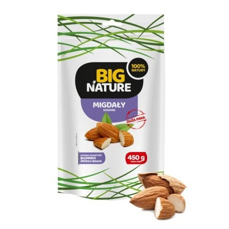 Big Nature Migdały suszone 450 g