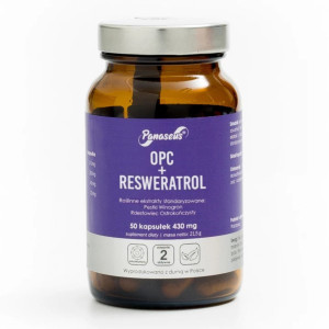 Panaseus OPC + Resweratrol 50 kap