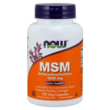 Now Foods MSM Metylosulfonylometan 120 kapsułek