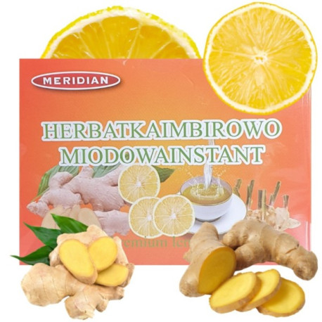 Meridian Herbata Imbirowo Miodowa Z Cytryną 10 S.