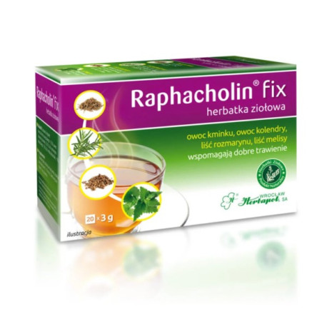 Herbapol Wrocław Raphacholin fix 20 saszetek