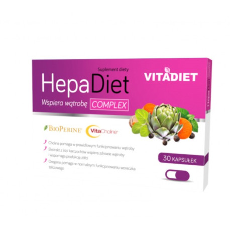 Vitadiet HepaDiet 30 kapsułek