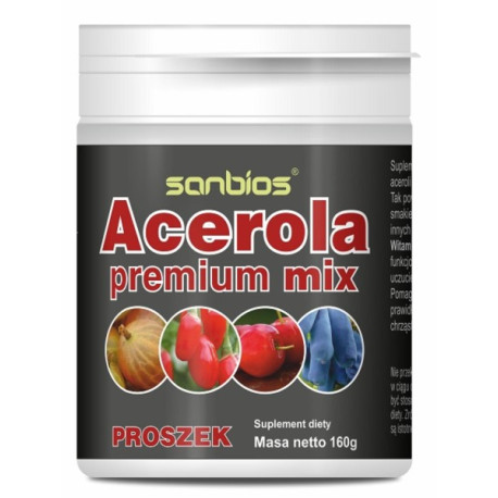 Sanbios Acerola Premium Mix 160 g proszek