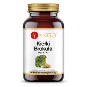 Yango Kiełki Brokuła 90 Kaps. Sulforafan