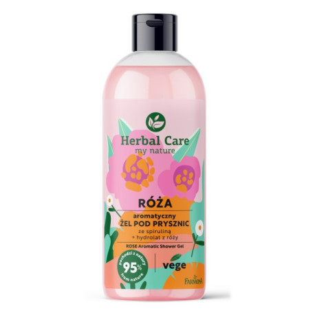 Herbal Care Róża Żel pod prysznic 500 ml