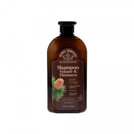 Herbal Traditions Szampon do włosów z cedrem 500