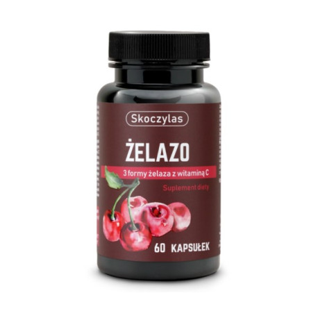 Skoczylas Żelazo 3 formy z witaminą C 60 k