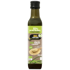 Big Nature Olej sezamowy 250 ml BIO