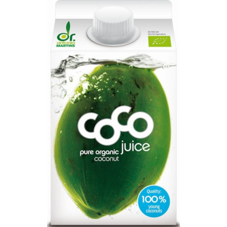 DrMartines Woda Kokosowa Naturalna Bio 500 ml
