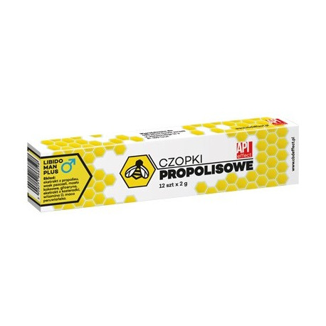 API Effect Czopki Propolisowe MAN 2g 12 szt.
