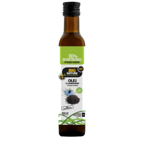 Big Nature Olej z czarnuszki 500 ml