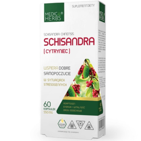 Medica Herbs Schisandra (Cytryniec) 60 k