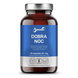 Panaseus Dobra Noc 50 k melatonina kozłek