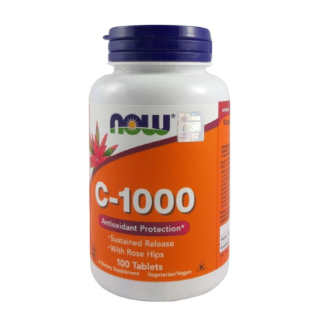 Now Foods Witamina C 1000 100 T przedl.uwalnianie