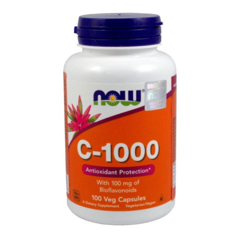 Now Foods Witamina C 1000 rutyna 100kapsułek