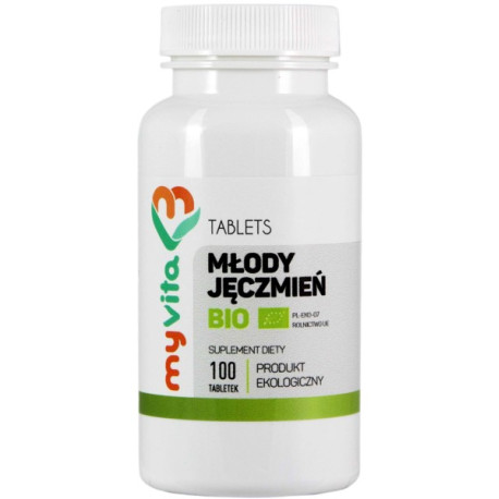 Myvita Młody Jęczmień Bio 100 T