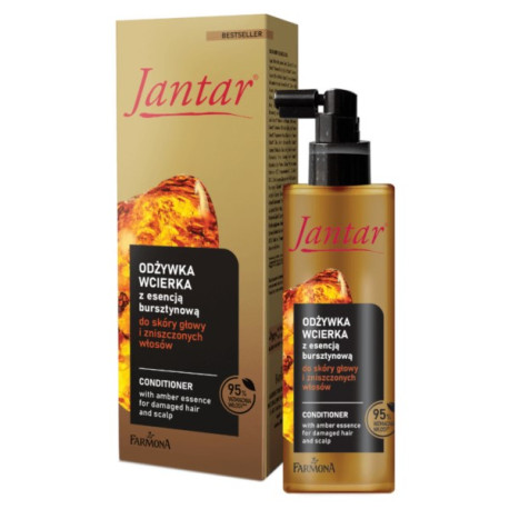 Jantar Odżywka Wcierka do włosów zniszczonych