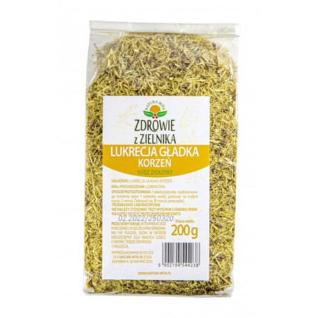 Natura Wita Lukrecja Gładka Korzeń 200g
