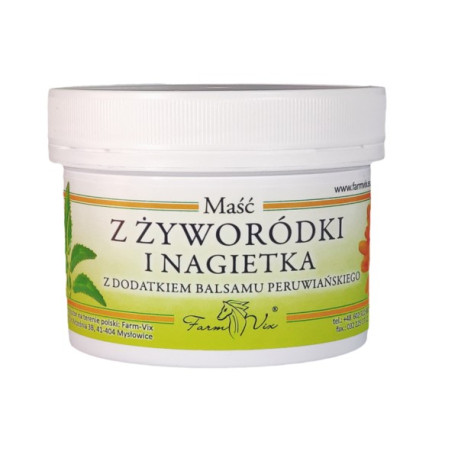 Farm-vix Maść z Żyworódki i Nagietka z 150 ml