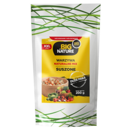 Big Nature Warzywa suszone naturalne MIX