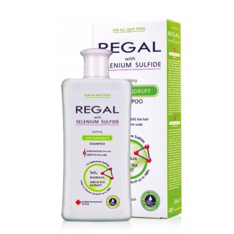 Regal Szampon przeciwłupieżowy łagodzący 200 ml