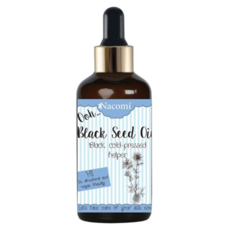 Nacomi Olej Z Czarnuszki 50Ml Opóźnia Starzenie