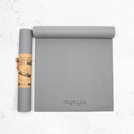 Mata do jogi myga - Entry level 4mm - szary