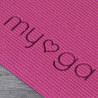 Mata do jogi myga - Entry level 4mm - fuksja