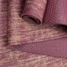 Mata do jogi myga - Jute 5mm - bordowy