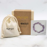 Bransoletka myga Chip Bracelet - Ametyst