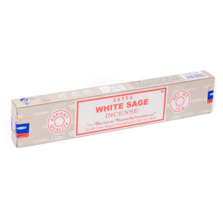 Kadzidło Satya White Sage - Biała Szałwia